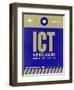 ICT Wichita Luggage Tag II-NaxArt-Framed Art Print