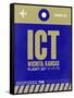 ICT Wichita Luggage Tag II-NaxArt-Framed Stretched Canvas