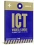 ICT Wichita Luggage Tag II-NaxArt-Stretched Canvas