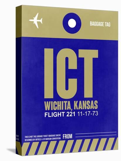 ICT Wichita Luggage Tag II-NaxArt-Stretched Canvas