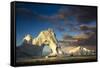 Icy Arch, Antarctica-Art Wolfe-Framed Stretched Canvas