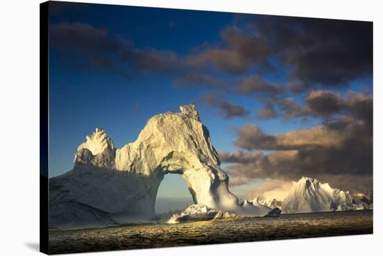 Icy Arch, Antarctica-Art Wolfe-Stretched Canvas