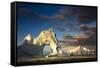 Icy Arch, Antarctica-Art Wolfe-Framed Stretched Canvas