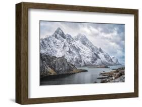 Icy Mountain Terrain I-Danny Head-Framed Photographic Print