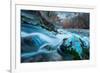 Icy River-Harry Ward-Framed Photographic Print