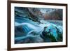 Icy River-Harry Ward-Framed Photographic Print