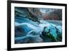 Icy River-Harry Ward-Framed Photographic Print