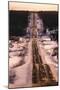 Icy Section of Alaska Highway-Paul Souders-Mounted Photographic Print