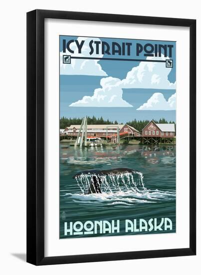 Icy Strait Point Cannery - Hoonah, Alaska-Lantern Press-Framed Art Print