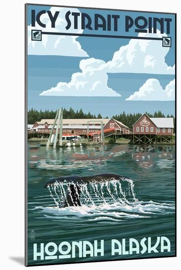 Icy Strait Point Cannery - Hoonah, Alaska-Lantern Press-Mounted Art Print