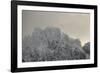 Icy Summit at the Lofoten in the Morning Sun-Niki Haselwanter-Framed Photographic Print