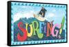 Id Rather Be Surding-Scott Westmoreland-Framed Stretched Canvas