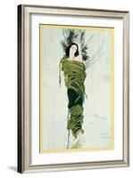 Ida Lvovna Rubinstein-Leon Bakst-Framed Giclee Print