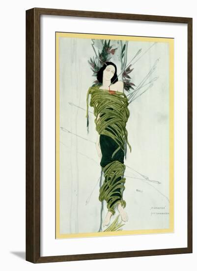 Ida Lvovna Rubinstein-Leon Bakst-Framed Giclee Print