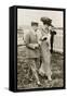 Ida Rubinstein and Gabriele D'Annunzio, C. 1911-null-Framed Stretched Canvas