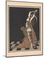 Ida Rubinstein and Vaslav Nijinsky in the Ballet Scheharazade-George Barbier-Mounted Giclee Print