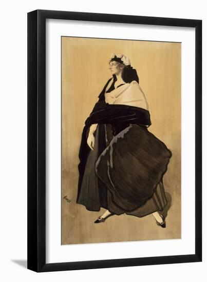 Ida Rubinstein, C. 1910-Léon Bakst-Framed Giclee Print