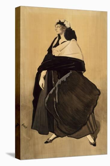 Ida Rubinstein, C. 1910-Léon Bakst-Stretched Canvas