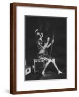 Ida Rubinstein in the Ballet Le Martyre De Saint Sébastien, 1911-1912-null-Framed Giclee Print