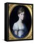 Ida, Wife of the Duke of Sachsen-Weimar-Eisenach, C.1808-Johann Heinrich Schroder-Framed Stretched Canvas