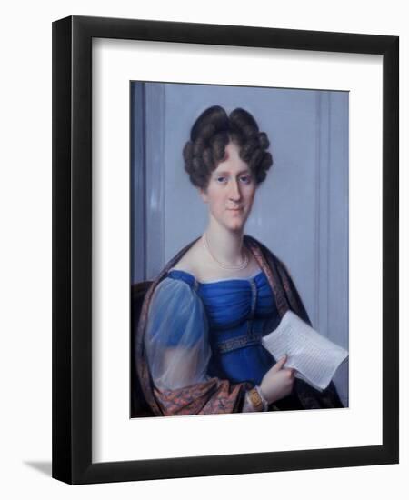 Ida, Wife of the Duke of Sachsen-Weimar-Eisenach-Johann Philipp Bach-Framed Giclee Print