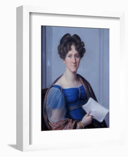 Ida, Wife of the Duke of Sachsen-Weimar-Eisenach-Johann Philipp Bach-Framed Giclee Print