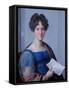 Ida, Wife of the Duke of Sachsen-Weimar-Eisenach-Johann Philipp Bach-Framed Stretched Canvas