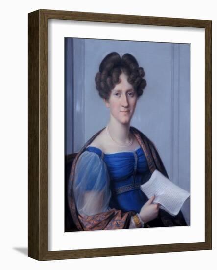 Ida, Wife of the Duke of Sachsen-Weimar-Eisenach-Johann Philipp Bach-Framed Giclee Print