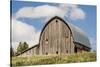 Idaho, Columbia River Basin, Camas Prairie, Old Barn-Alison Jones-Stretched Canvas