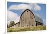 Idaho, Columbia River Basin, Camas Prairie, Old Barn-Alison Jones-Framed Photographic Print