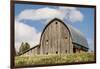 Idaho, Columbia River Basin, Camas Prairie, Old Barn-Alison Jones-Framed Photographic Print