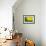 Idaho, Grangeville, Canola Field in Full Fresh Bloom Along Fence-Terry Eggers-Framed Photographic Print displayed on a wall