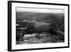 Idaho - Hayden Lake Aerial-Lantern Press-Framed Art Print