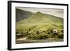 Idaho, Hells Canyon Reach of Snake River, a Cluster of Homes-Alison Jones-Framed Photographic Print