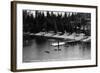 Idaho - Lake Coeur d'Alene; Camp Sweyolakan-Lantern Press-Framed Art Print