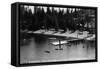 Idaho - Lake Coeur d'Alene; Camp Sweyolakan-Lantern Press-Framed Stretched Canvas