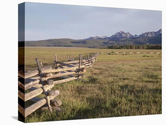 Idaho, Sawtooth National Recreation Area-John Barger-Stretched Canvas