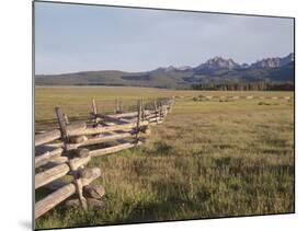 Idaho, Sawtooth National Recreation Area-John Barger-Mounted Photographic Print