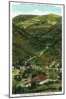 Idaho Springs, CO, Virginia Canyon from Town, 5 Elevations on Road to Central City View-Lantern Press-Mounted Art Print