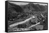 Idaho Springs, Colorado - General View of the Town, c.1926-Lantern Press-Framed Stretched Canvas