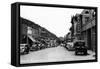 Idaho Springs, Colorado - Miner Street East View-Lantern Press-Framed Stretched Canvas