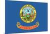 Idaho State Flag-Lantern Press-Mounted Art Print