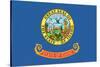 Idaho State Flag-Lantern Press-Stretched Canvas