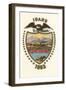 Idaho State Seal-null-Framed Art Print