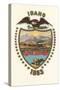 Idaho State Seal-null-Stretched Canvas