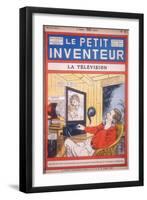 Idea for a Video-Phone Using Neon Tubes to Give the Picture Display, C1927-null-Framed Giclee Print