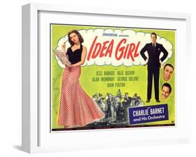 Idea Girl, 1946-null-Framed Art Print