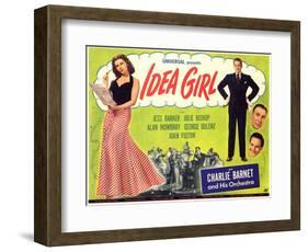 Idea Girl, 1946-null-Framed Art Print