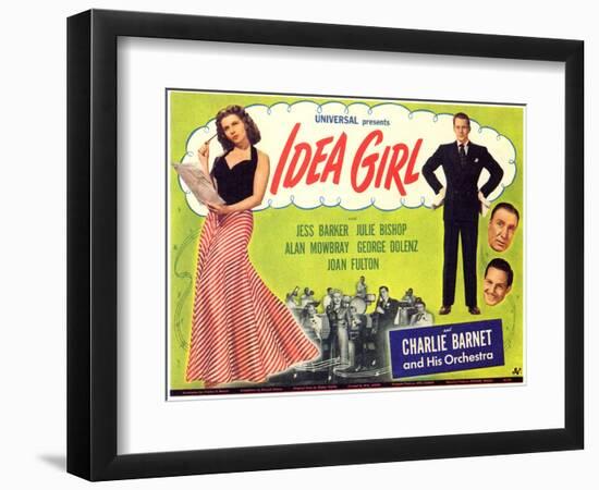 Idea Girl, 1946-null-Framed Art Print