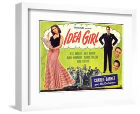 Idea Girl, 1946-null-Framed Art Print